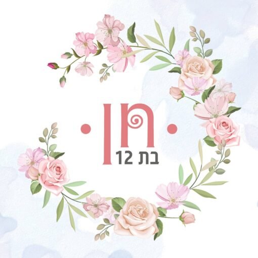 ⁦הזמנה לבת מצווה 22⁩ – תמונה ⁦2⁩